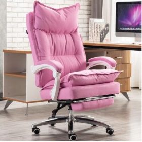 Pink with footrest