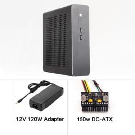 Black with 120w PSU