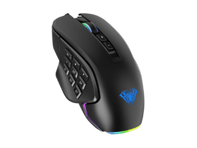 Wireless or wired gaming mouse