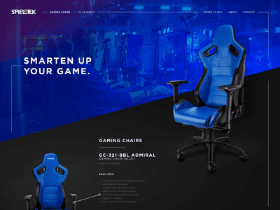 Techni sport luxx series synthetic gaming chair