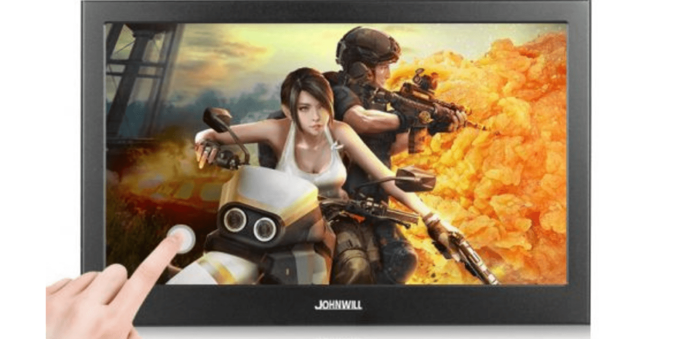 2k touch screen portable gaming monitor review