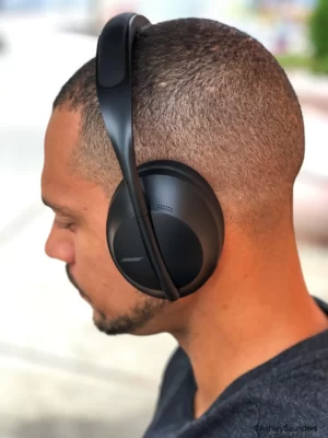 noise-canceling headphones 12